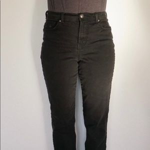 GLORIA VANDERBILT Amanda Jeans Black Size 8